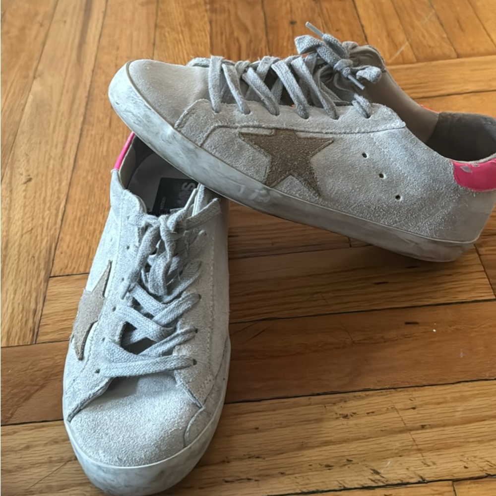 Authentic Golden Goose Superstars size 37